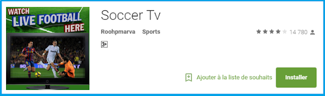 تحميل تطبيق Soccer Tv