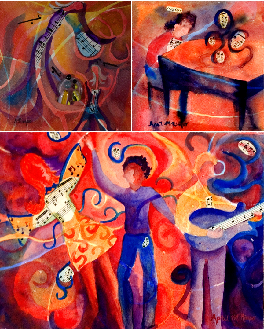 April M. Rimpo SemiAbstract Paintings at Touchstone Gallery in February