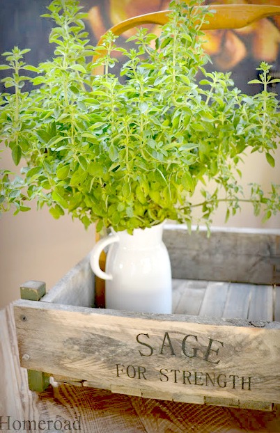 DIY Vintage Berry Picking Crate