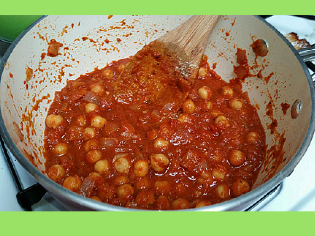 MOMMY BLOG EXPERT Coriander Curry Garbanzo Beans Recipe Delicious