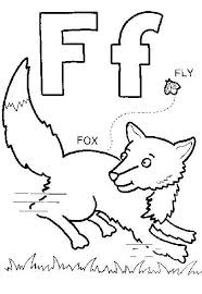 Letter f coloring page 6