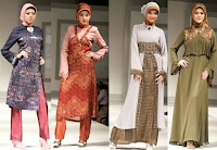 Kumpulan Model Aneka Busana Muslim Batik