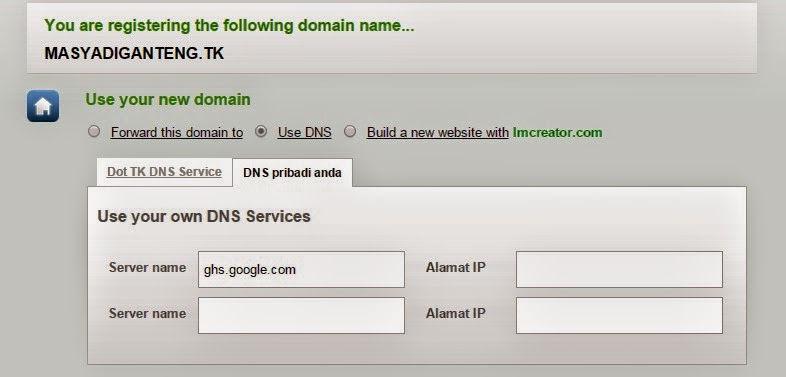 This email address is in use. Use this.