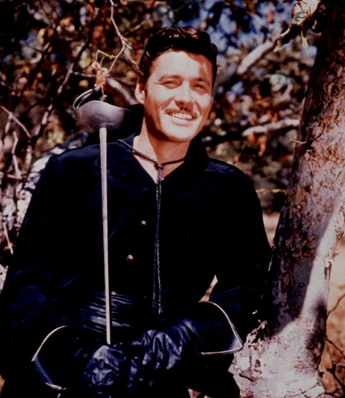 Guy Williams, no Zorro da Disney