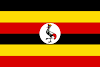 Logo Gambar Bendera Negara Uganda PNG JPG ukuran 100 px