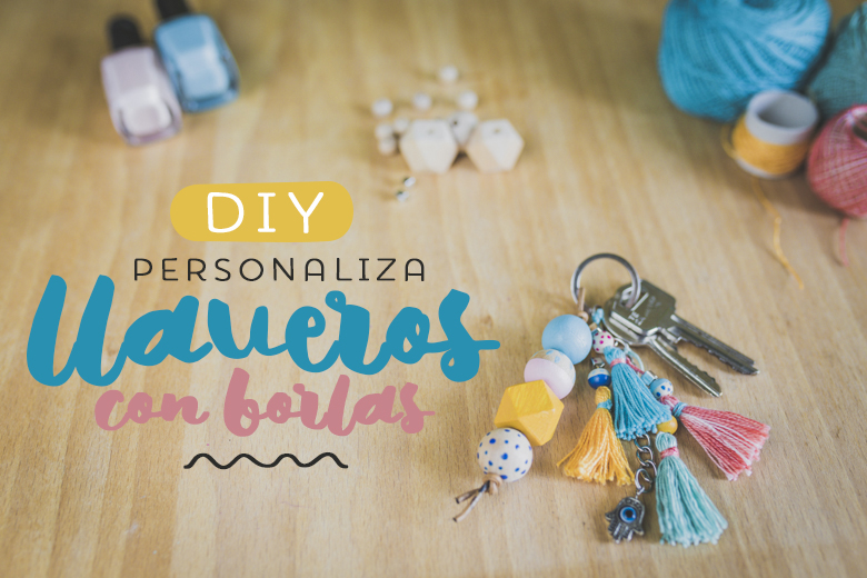diy llavero borlas bolas madera diy llavero borlas bolas madera