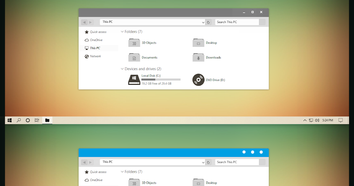 windows 10 grey blue themes windows 10 grey blue themes