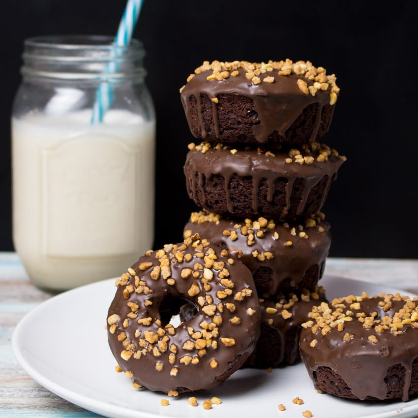 Vegan Donuts With Chocolate Glaze Vegan Donuts With Chocolate Glaze