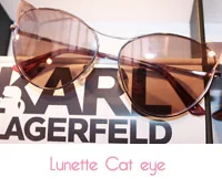 lunette cat eye karl lagerfeld
