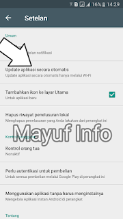 Cara Mengatasi/Menghentikan Download Update Aplikasi Otomatis Di Google Play Store Android