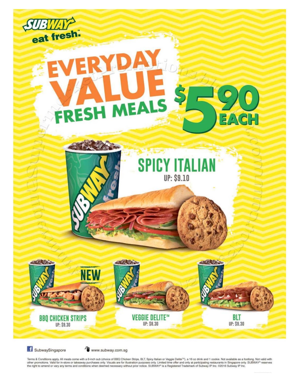 Subway specials 2020 deals