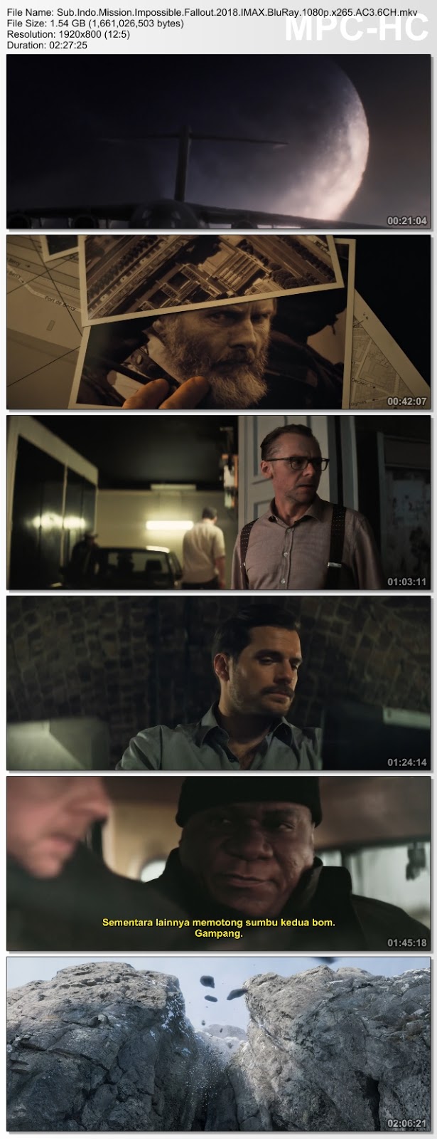Screenshots Download Επικίνδυνη Αποστολή: Η Πτώση (2018) BluRay 480p & 3GP Subtitle Indonesia Screenshots Download Επικίνδυνη Αποστολή: Η Πτώση (2018) BluRay 480p & 3GP Subtitle Indonesia