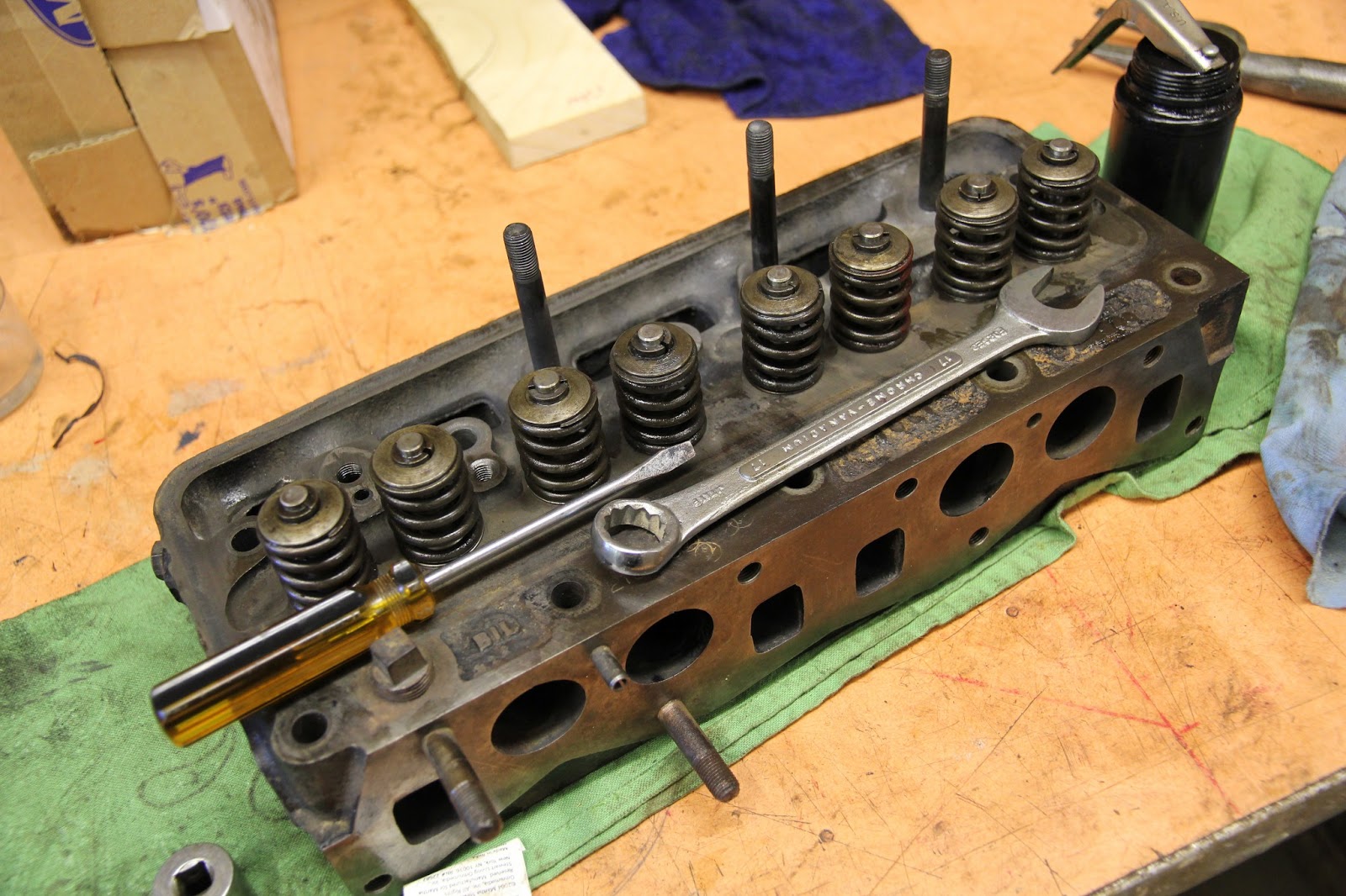 Adventures in Restoring a 1968 Triumph Spitfire: Part 4: Reseating the ...