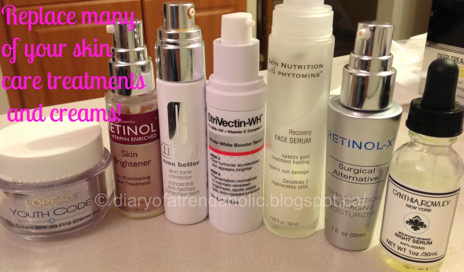 Diary of a Trendaholic Amazing DIY face serum and face cream