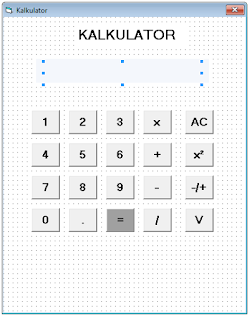 Contoh Program VB Kalkulator