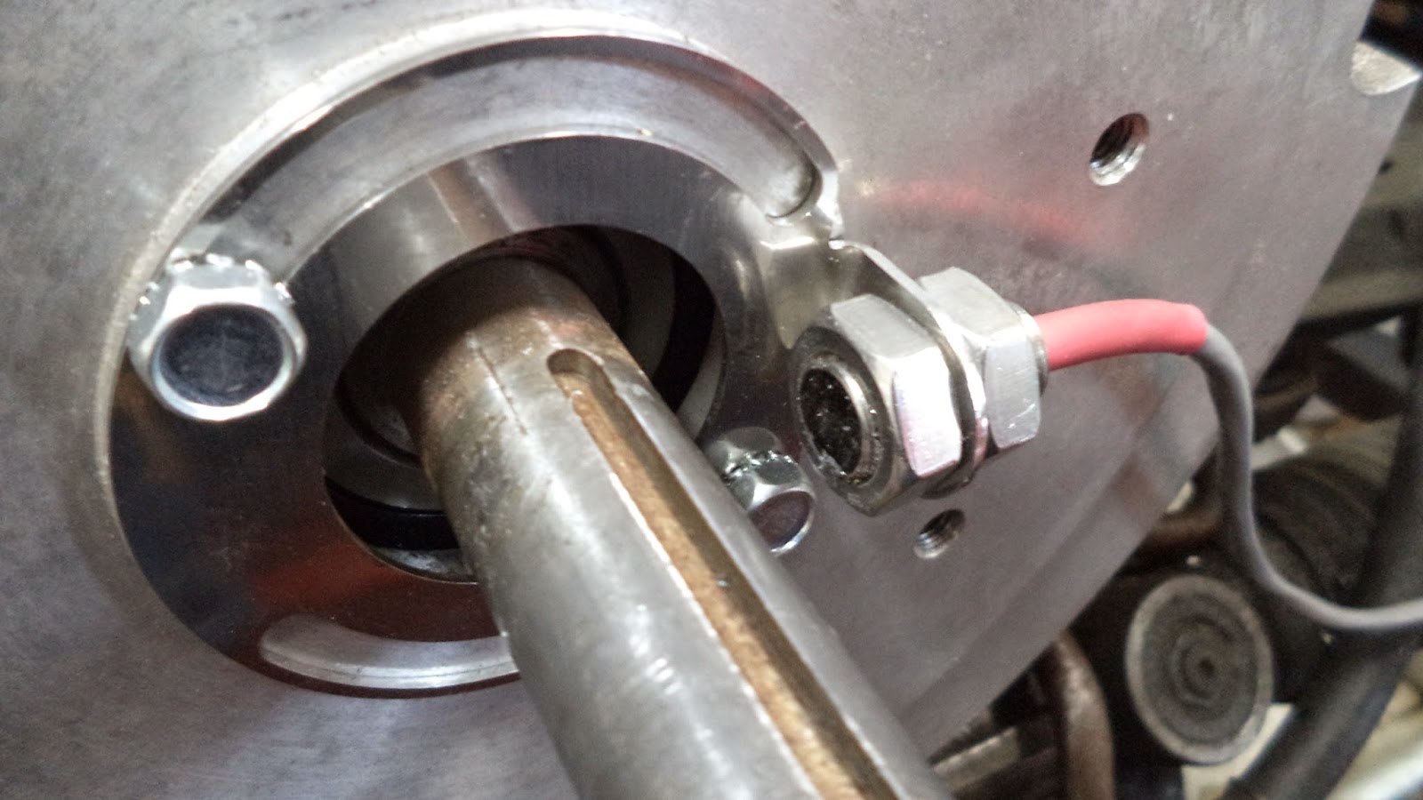 William's EV Bimmer 325i Reluctors for RPM Measurement