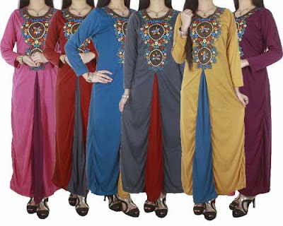 Model Trendi Baju Gamis Busana Muslim Terbaru Model Trendi Baju Gamis Busana Muslim Terbaru
