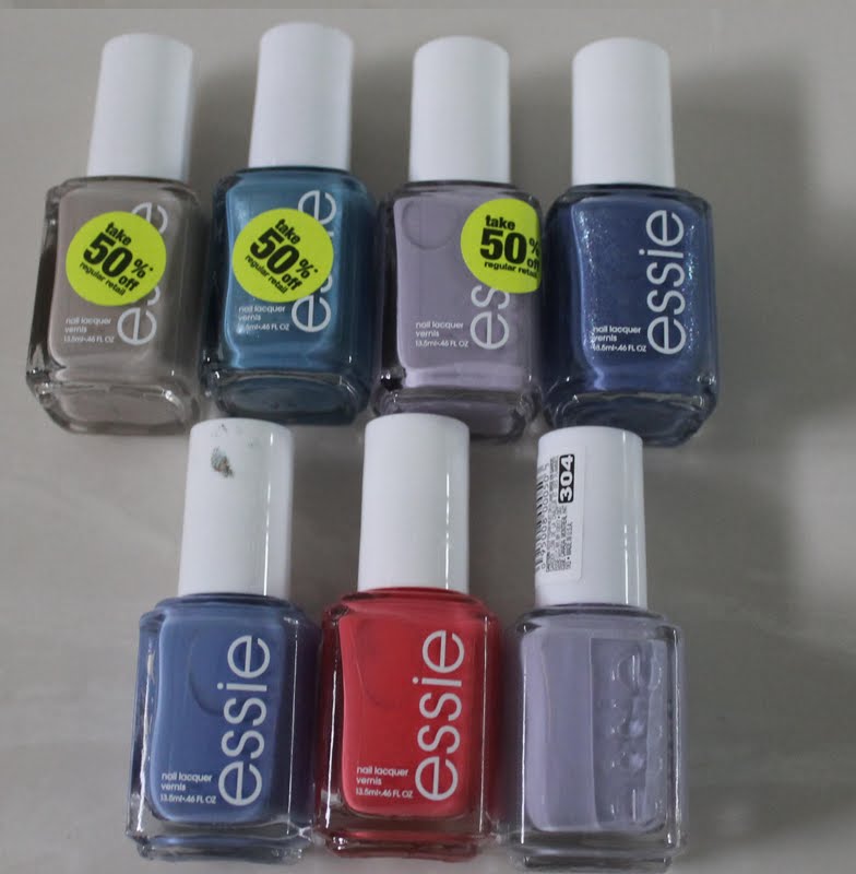 The Dark Side of Beauty Haul CVS Essie Nail Polishes