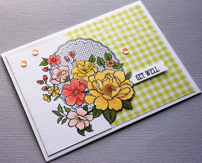 Heart's Delight Cards, Lovely Lattice, Sale-A-Bration 2019, Stampin' Up!