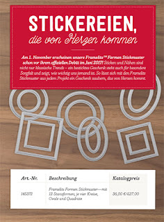 Stampin Up Framelits Formen Stickmuster