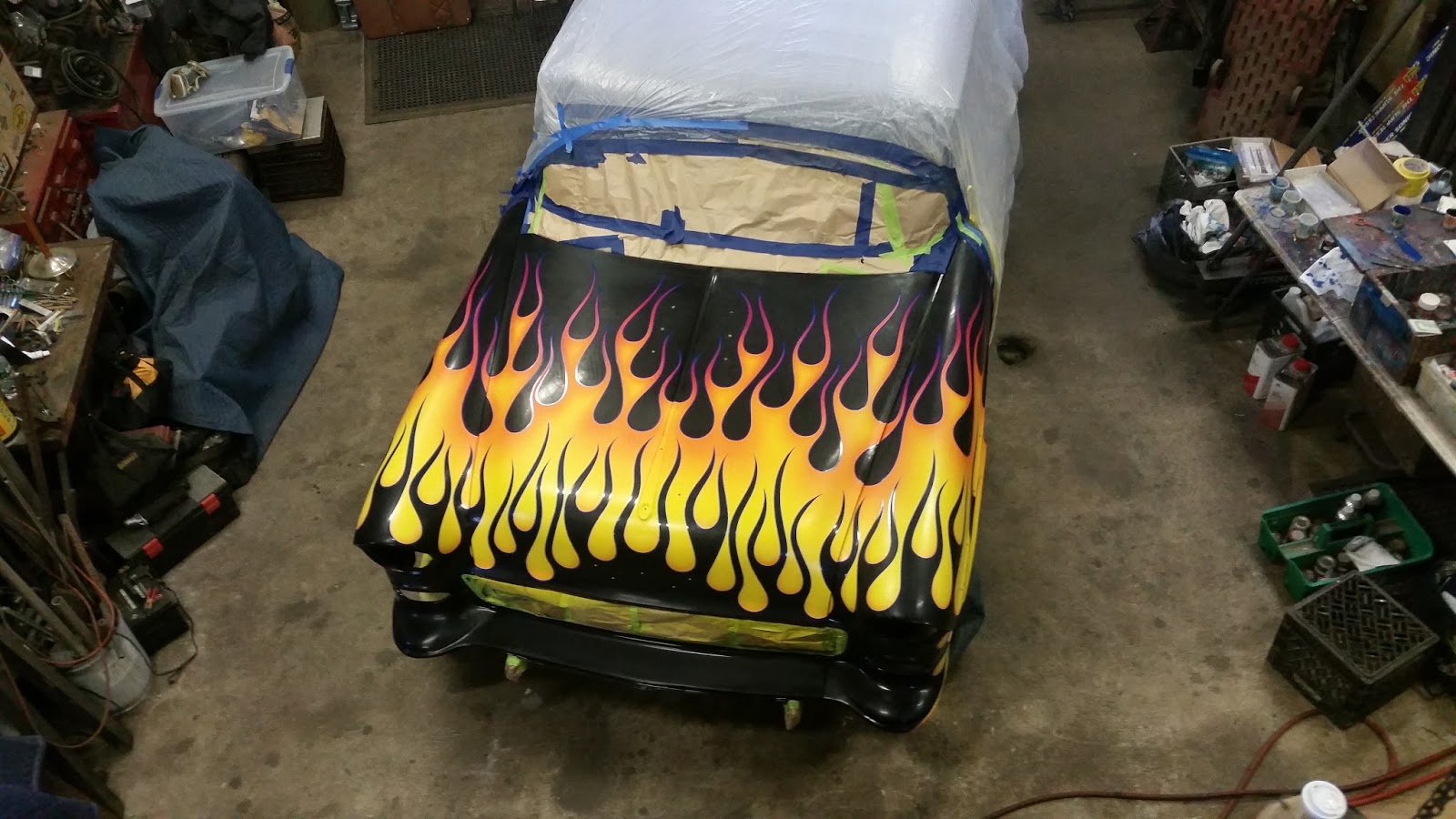 Customs - Traditional 50's Hot Rod Flames