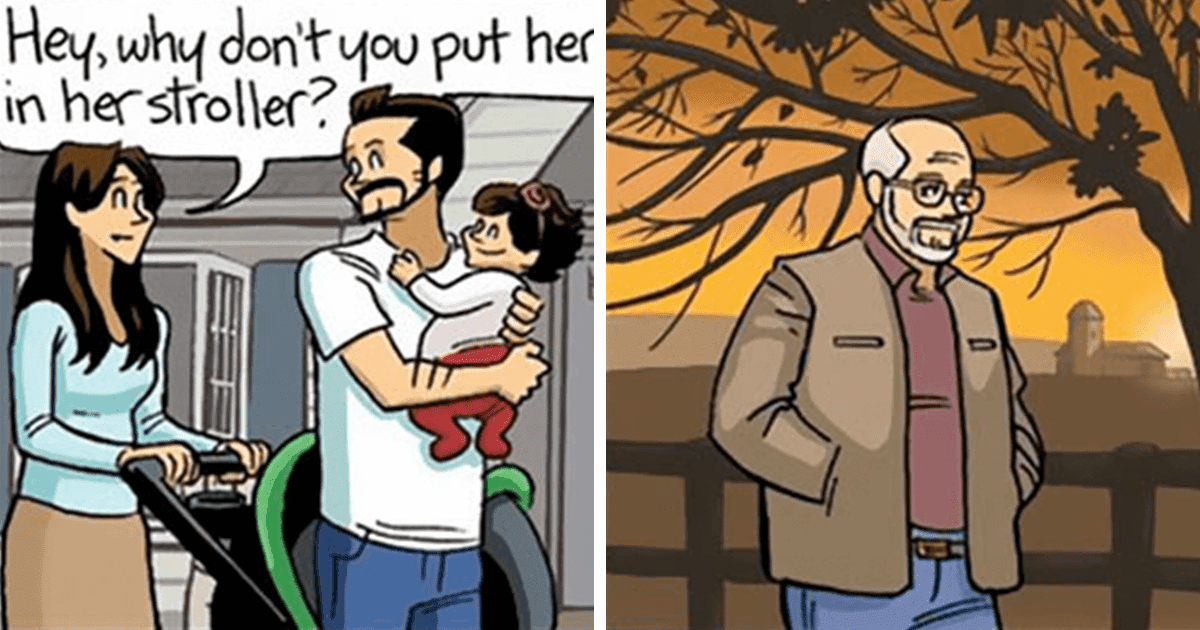 Heartwarming Comic About Growing Old That Will Make You Cry