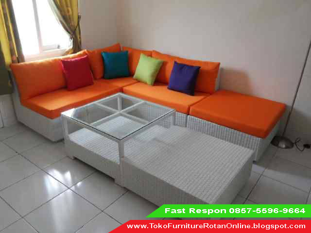 Sofa Rotan Modern Kursi Harga Sofa Minimalis Dari Rotan Toko Murah Ruang Tamu Sintetis Asli
