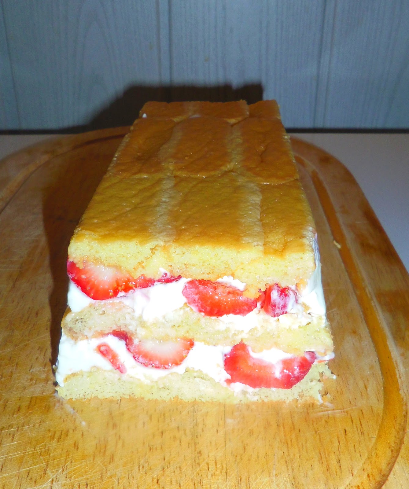 Charlotte Aux Pêches Mascarpone Et Fromage Blanc Blandinde fait son blog: Charlotte aux fraises, mascarpone et fromage blanc