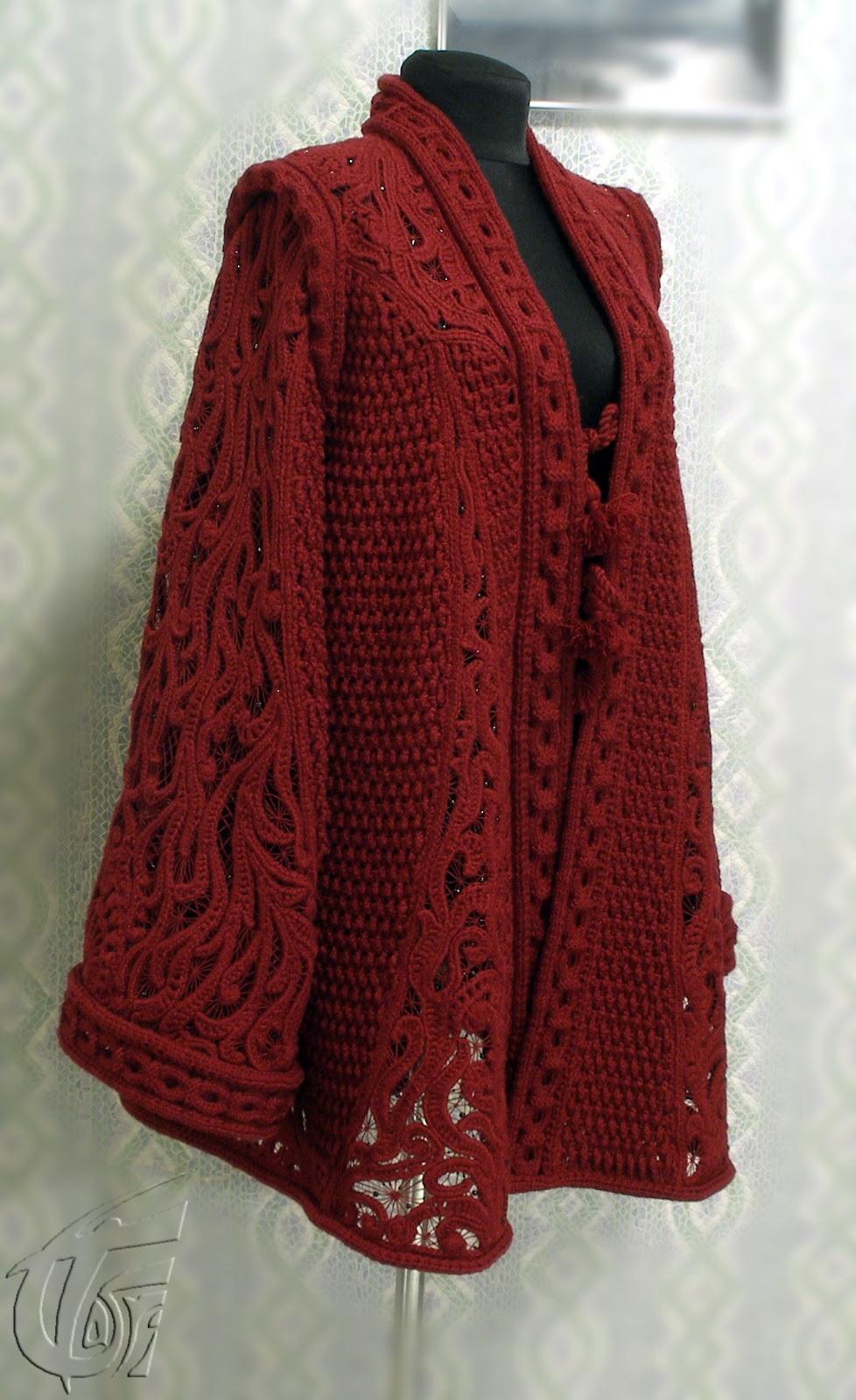 crochet knit unlimited: More pictures of the Coat