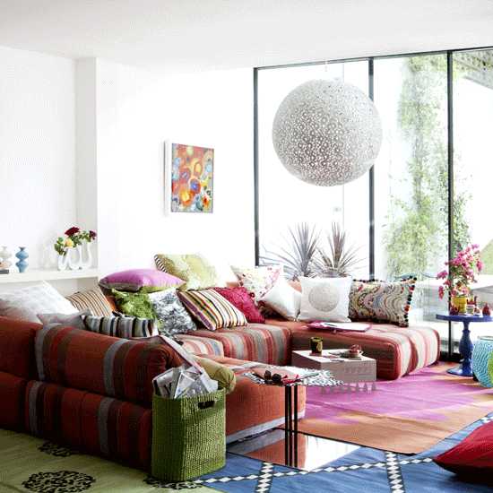 New Home Interior Design: Modern living room decorating ideas