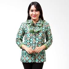 Contoh Baju Batik Kerja Terbaru Contoh Baju Batik Kerja Terbaru