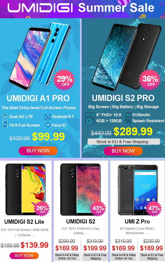 t miss any of our future video tutorials UMIDIGI Specials: $99.99 Full-Screen A1 Pro + Free Shipping 6GB+128GB S2 Pro & More @ CooliCool
