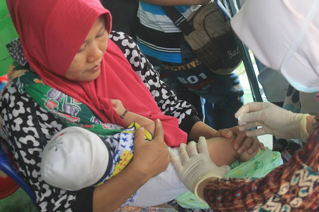 kegiatan imunisasi di posyandu