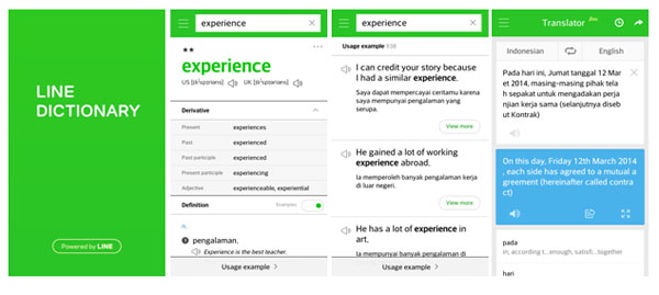 LINE Luncurkan Aplikasi Kamus Bahasa Indonesia dan Inggris LINE Luncurkan Aplikasi Kamus Bahasa Indonesia dan Inggris