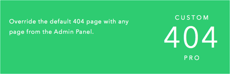 Custom 404 pro plugin