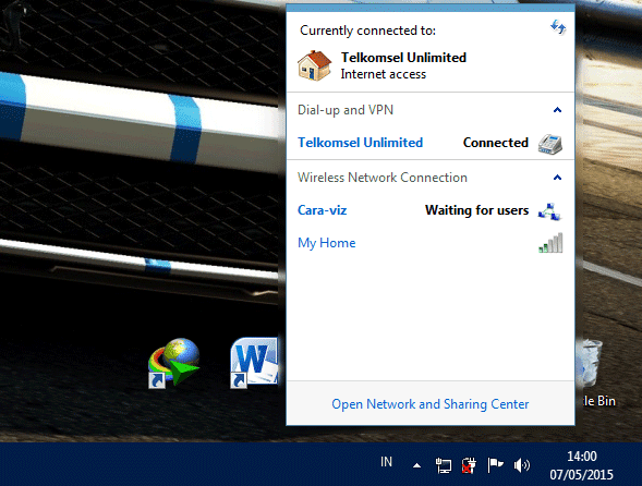 Cara Share Internet Modem Tanpa Software Tambahan Cara Share Internet Modem Tanpa Software Tambahan