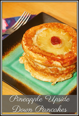 Pineapple Upside Down Pancakes #BrunchWeek