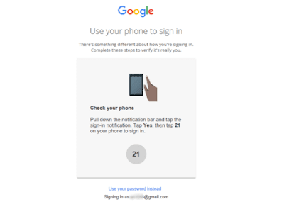 google phone sign in
