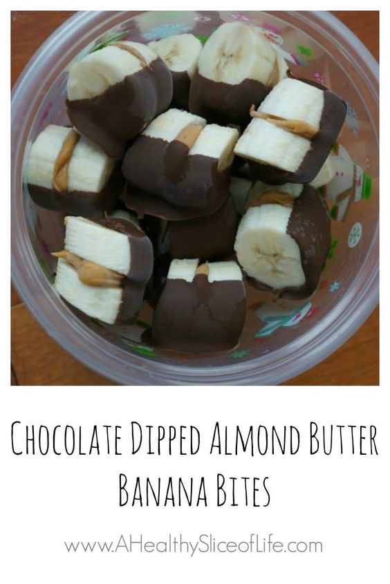 chocolate dipped banana bites - these would be a great frozen treat/snack for summertime chocolate dipped banana bites - these would be a great frozen treat/snack for summertime