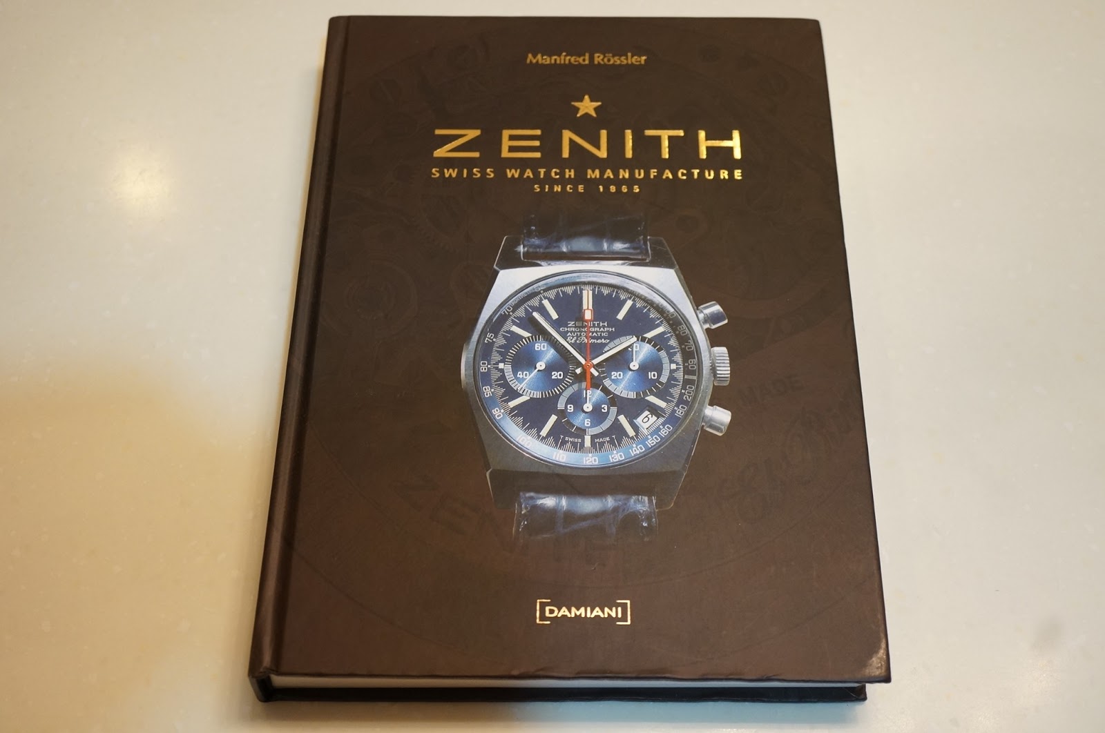 WATCHIONABLE ZENITH BOOK (BIBLE) BY MANFRED ROSSLER
