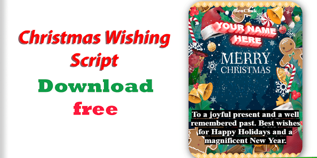 Download Christmas Wishing script free