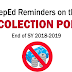 Reminders on No Collection Policy EOSY 2018-2019