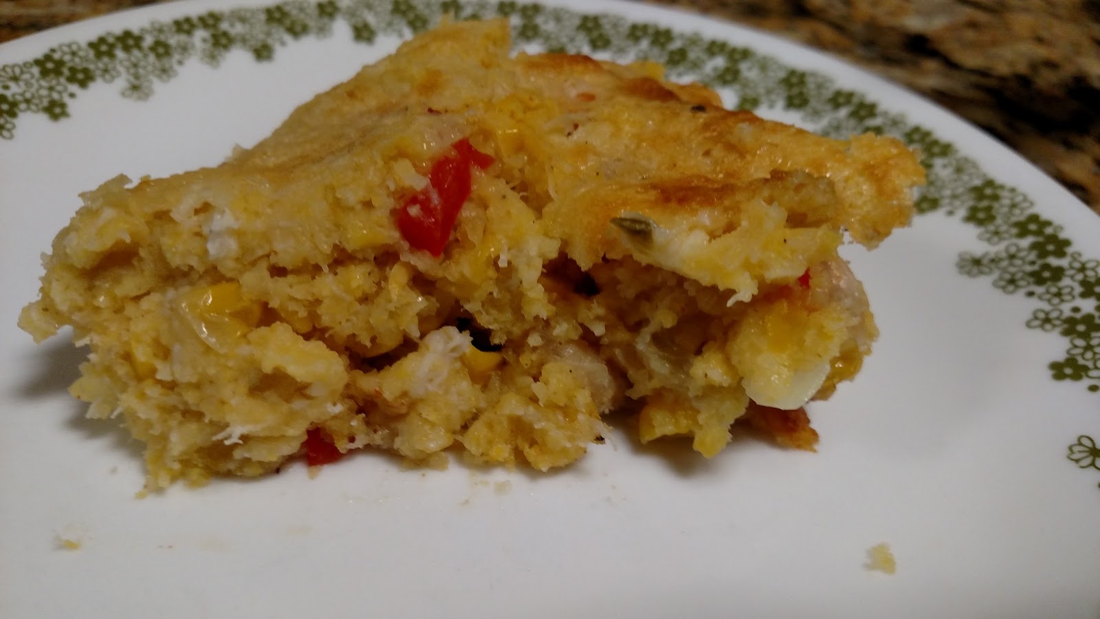 Hot Southern Mess Shrimp and Crab Cornbread Casserole
