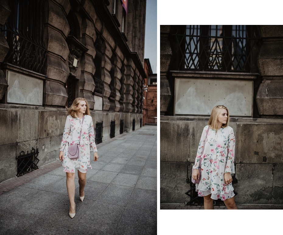 Letnia sukienka w kwiaty Letnia sukienka w kwiaty
