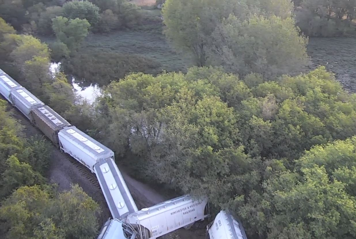 MEC&F Expert Engineers A Union Pacific train derailed in Alton, Iowa