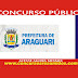 A Prefeitura de Araguari-MG abre 186 vagas para diversos cargos em concurso público. As inscrições abrem no dia 30 de junho, confira aqui os editais. As vagas são para Inspetor Escolar, Recreador, Procurador Municipal, Advogado e Professor em diversas disciplinas