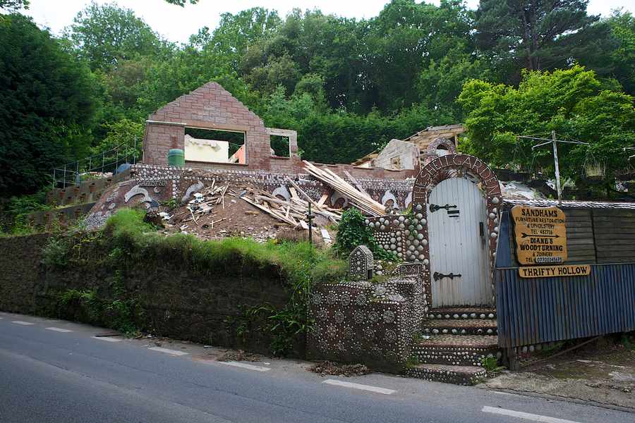 Outsider Environments Europe Colin Soudain, Jersey Shell Garden