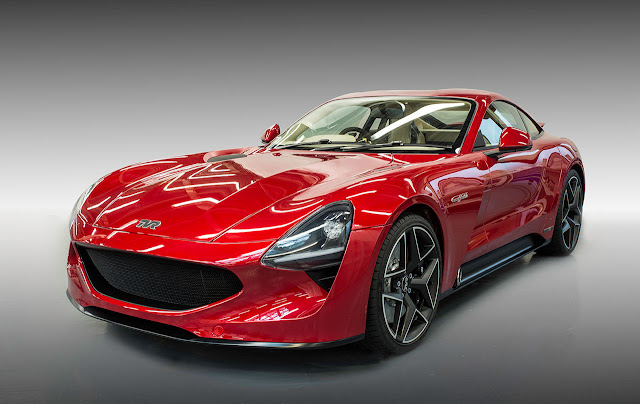 TVR has unveiled its all new sports car, the TVR Griffith