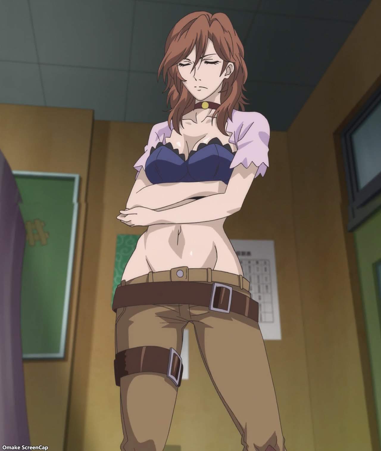 Joeschmo's Gears and Grounds: Omake Gif Anime - Gakuen Basara - Episode 6 -  Tsuruhime Aims