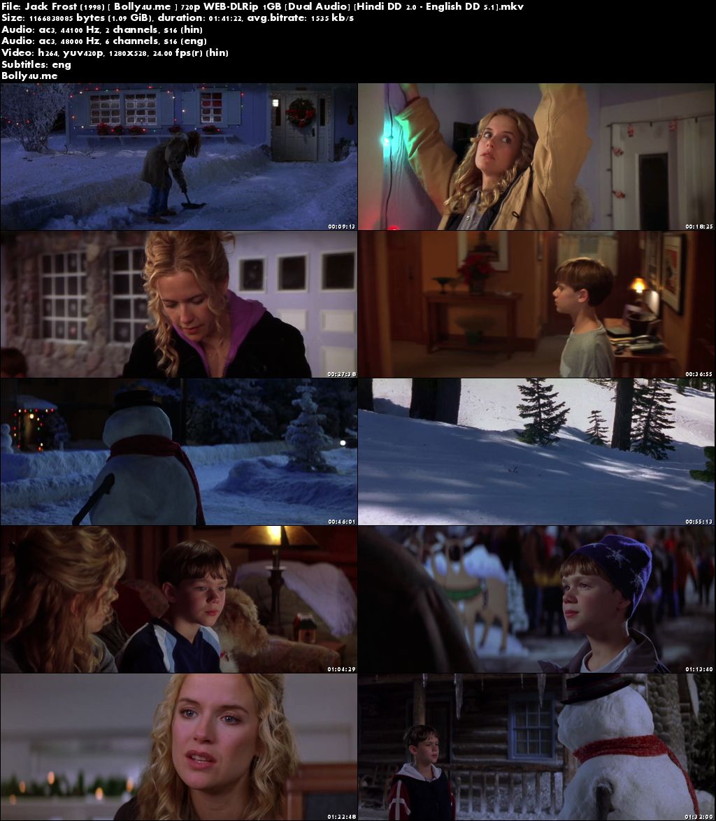 Jack Frost 1998 WEB-DL 350MB Hindi Dual Audio 480p Download